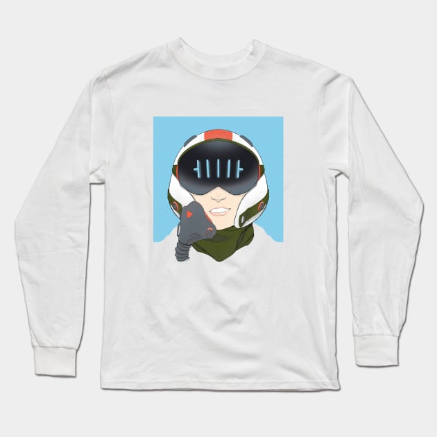 SKY (No Hex Code) Long Sleeve T-Shirt by danielsingzon